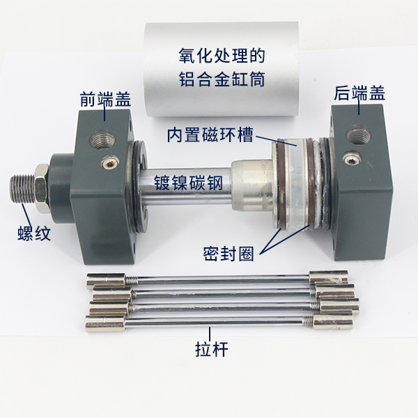標準氣缸結(jié)構(gòu)圖